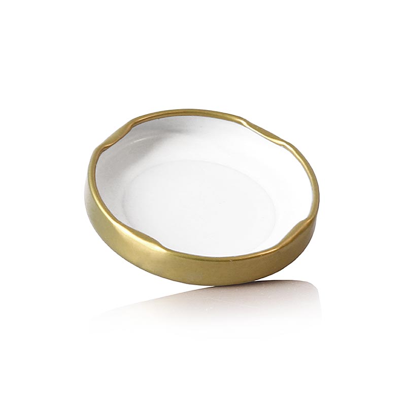 Deckel, gold, für Sechseckglas, 48 mm, 110 ml, 1 St