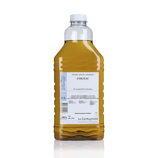 Cognac, 50% vol., dickflüssig für Patisserie & Eisherstellung, 2 l