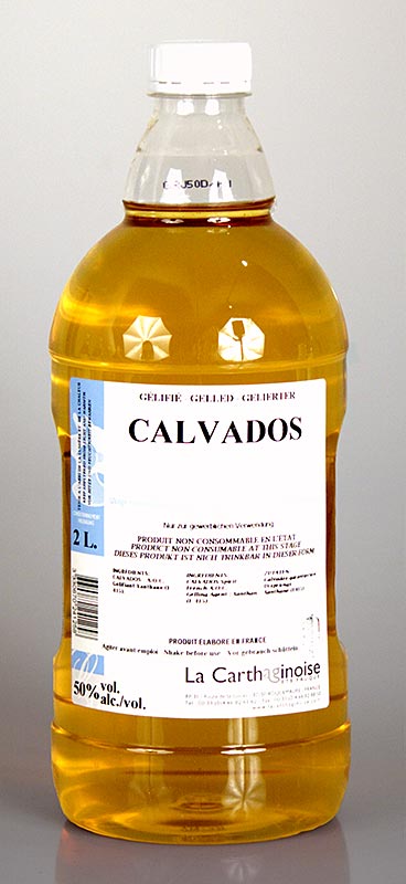 La Carthaginoise - Calvados, 50% vol., Gel für Patisserie & Eisherstellung, 2 L