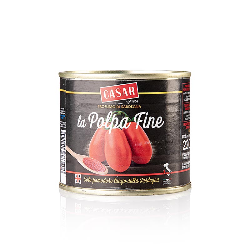 Polpadoro Finisima - Tomatenzubereitung, leicht gesalzen, aus Sardinien, 220 g