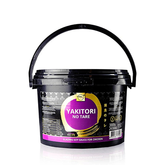Yakitori Sauce, für gegrilltes Geflügelfleisch, dickflüssig, 3 kg
