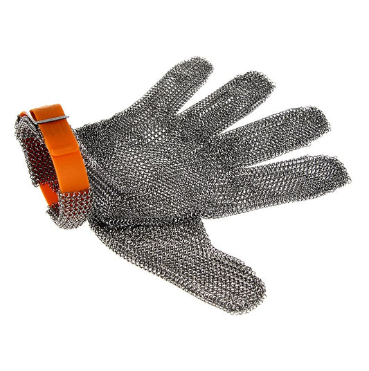 Austernhandschuh Euroflex - Kettenhandschuh, Grösse XL (4), orange, 1 St