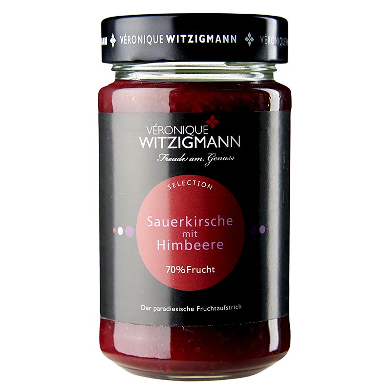 Veronique Witzigmann - Sauerkirsche mit Himbeere - Fruchtaufstrich, 225 g
