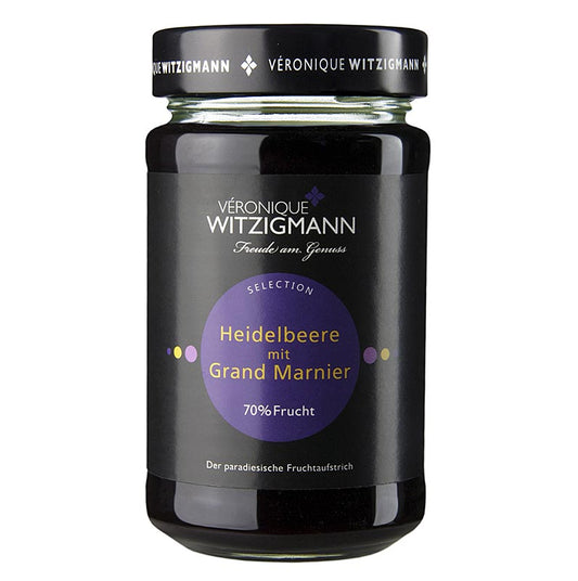 Heidelbeere mit Grand Marnier - Fruchtaufstrich, 225 g