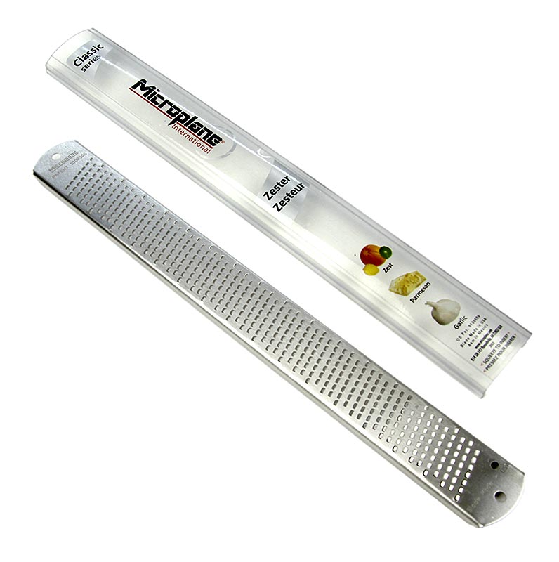 Microplane - Premium Classic - Stab, Zesten Reibe, ohne Griff, 1 St