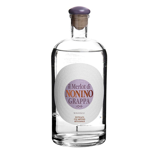 Grappa Monovitigno Il Merlot, Rebsortengrappa, 41% vol., Nonino, 700 ml