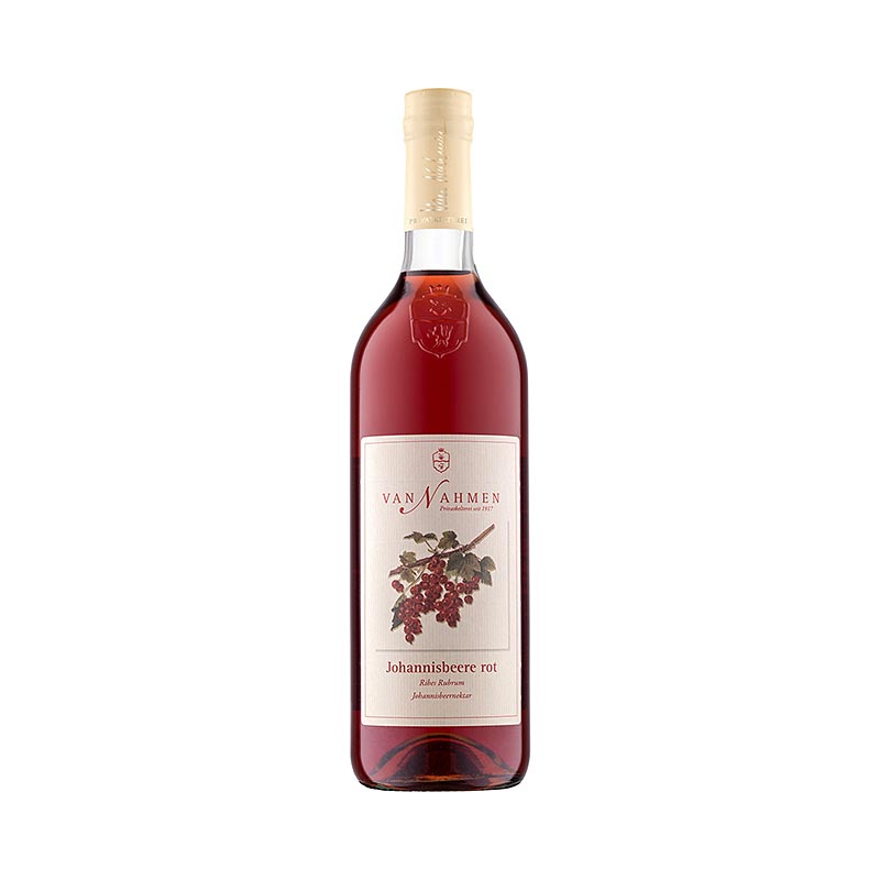 Van Nahmen - Roter Johannisbeerennektar, 35% Direktsaft, 750 ml