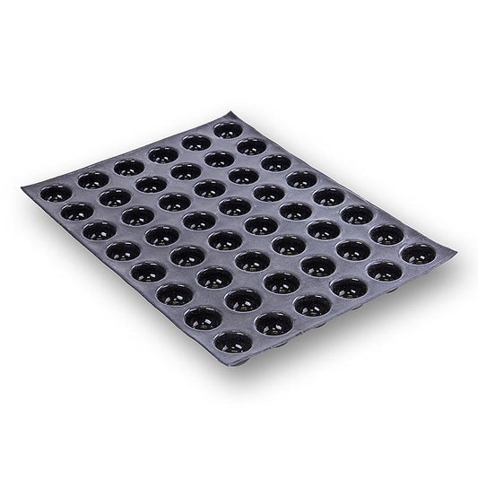 Flexipan Matte 40x30cm, 48 Halbkugeln, ø 36mm, No.2416 (Pomponnetten), 1 St