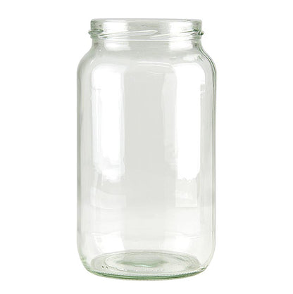 Glas, rund, 1062 ml, ø 82mm Mündung, ohne Deckel, 1 St