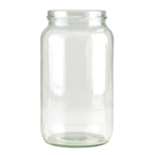Glas, rund, 1062 ml, ø 82mm Mündung, ohne Deckel, 1 St