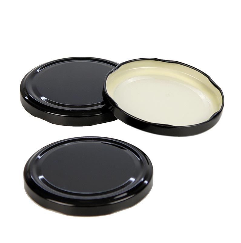 Deckel, schwarz, für Rundglas, 82 mm, 1062 ml, 1 St