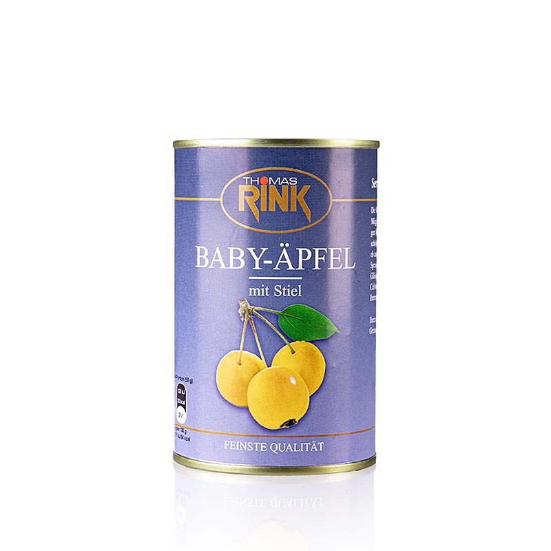 Jens Thiele - Baby-Äpfel, leicht gezuckert, mit Stiel, 425 g