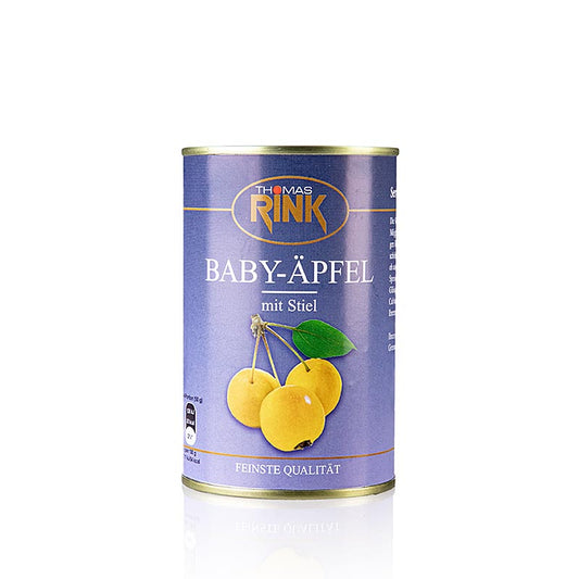 Jens Thiele - Baby-Äpfel, leicht gezuckert, mit Stiel, 425 g