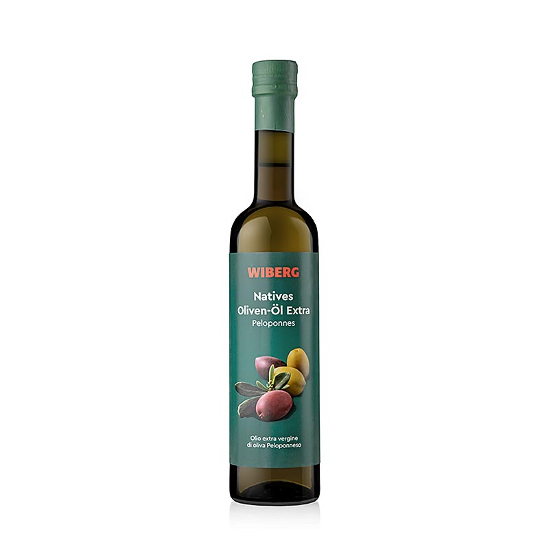 Wiberg Natives Olivenöl Extra, kaltgepresst, Peleponnes, 500 ml