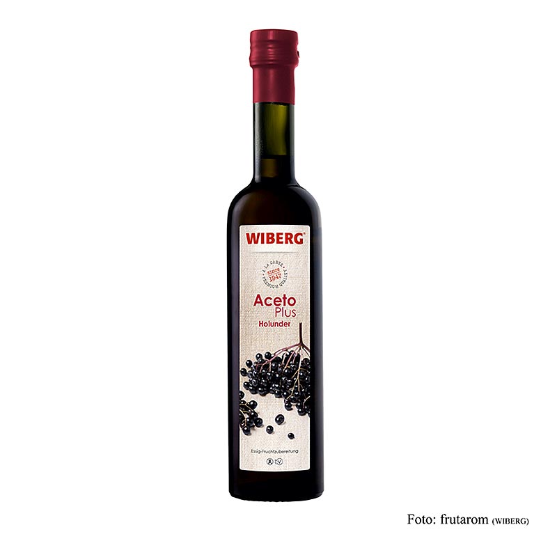 Wiberg Aceto Plus Holunderbeere, 2,2% Säure, 500 ml