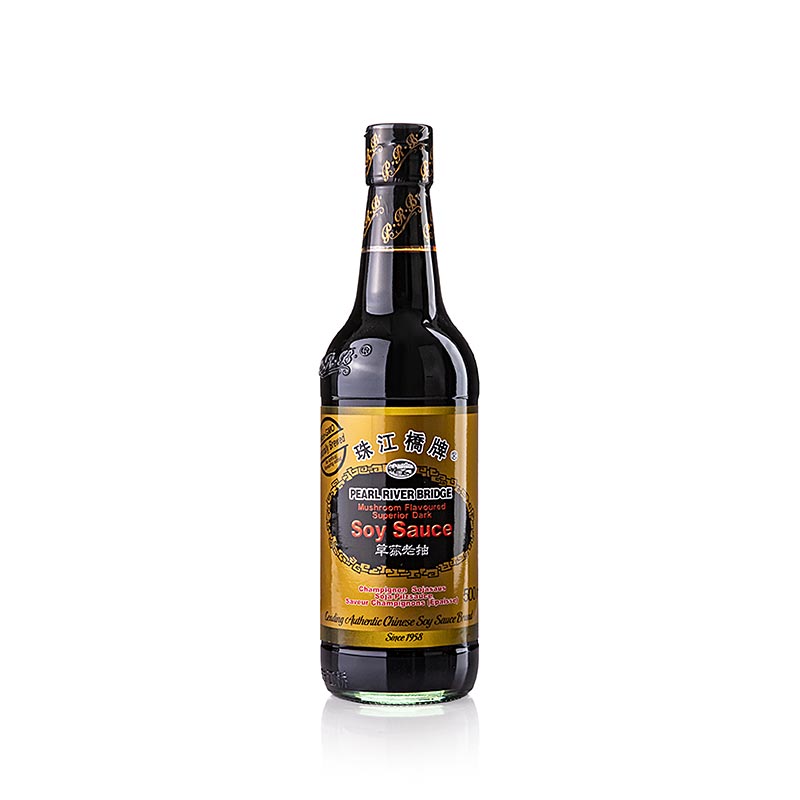 Shoyu, Pearl River Bridge, dunkel, mit Pilzgeschmack, China, 500 ml
