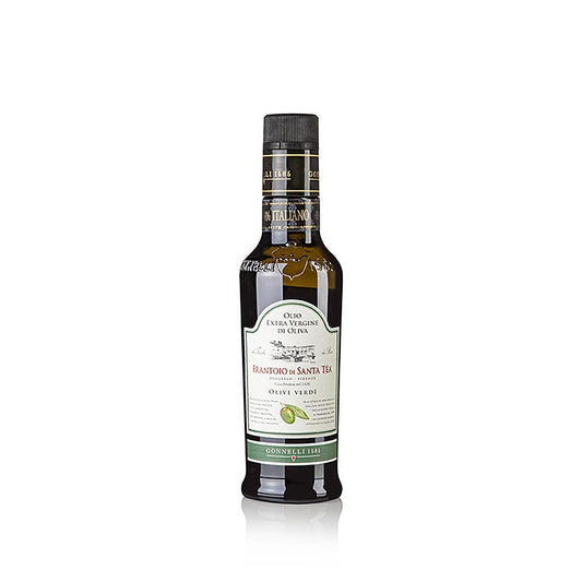 Natives Olivenöl Extra, Santa Tea Gonnelli "Fruttato Intenso", grüne Oliven, 250 ml