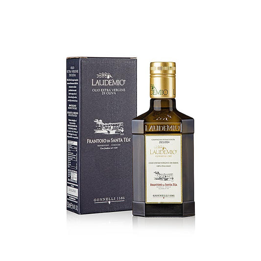 Natives Olivenöl Extra, Santa Tea Gonnelli "Il Laudemio", grüne Oliven, 250 ml