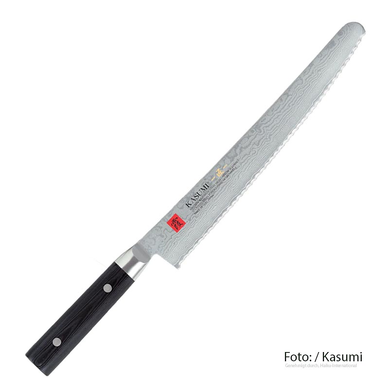 Kasumi MP-10 Masterpiece Damast Brotmesser, 25 cm, 1 St