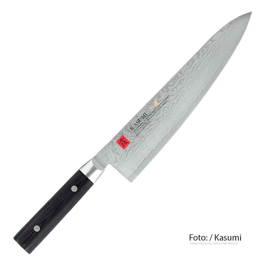 Haiku - Kasumi MP-12 Masterpiece Damast Kochmesser, 24cm, 1 St