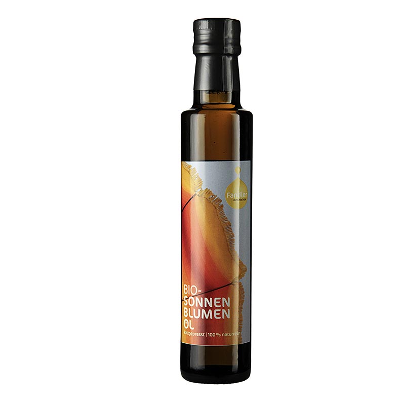 Sonnenblumenöl, kaltgepresst, Fandler, BIO, 250 ml