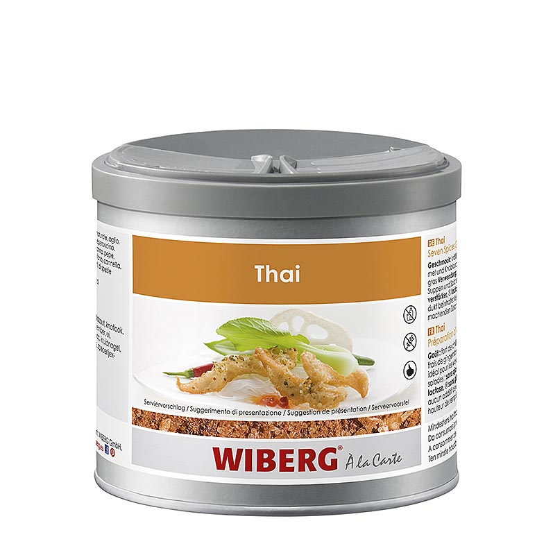 Wiberg Thai Style - Seven Spices, Gewürzzubereitung, für Pfannen- und Wok-Gerichte, 300 g