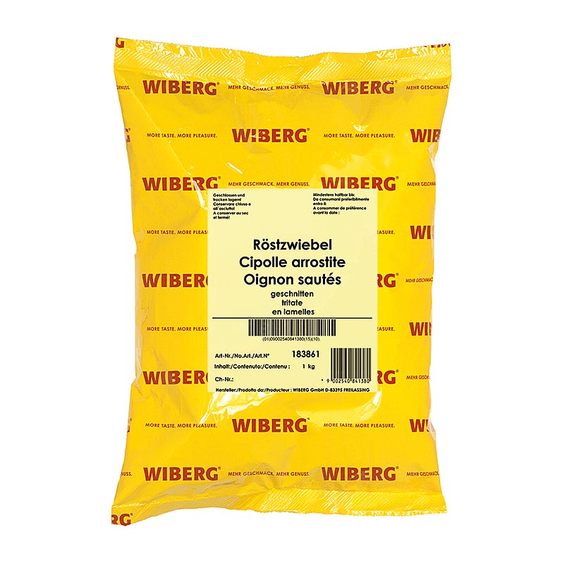 Wiberg Röstzwiebeln, geschnitten, 1 kg