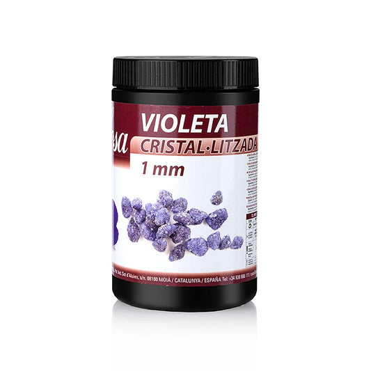 Sosa Kristallisierte Veilchenblütenstücke, violett, 1 mm Stücke, 500 g