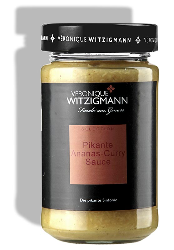 Pikante Ananas-Curry Sauce, 225 ml