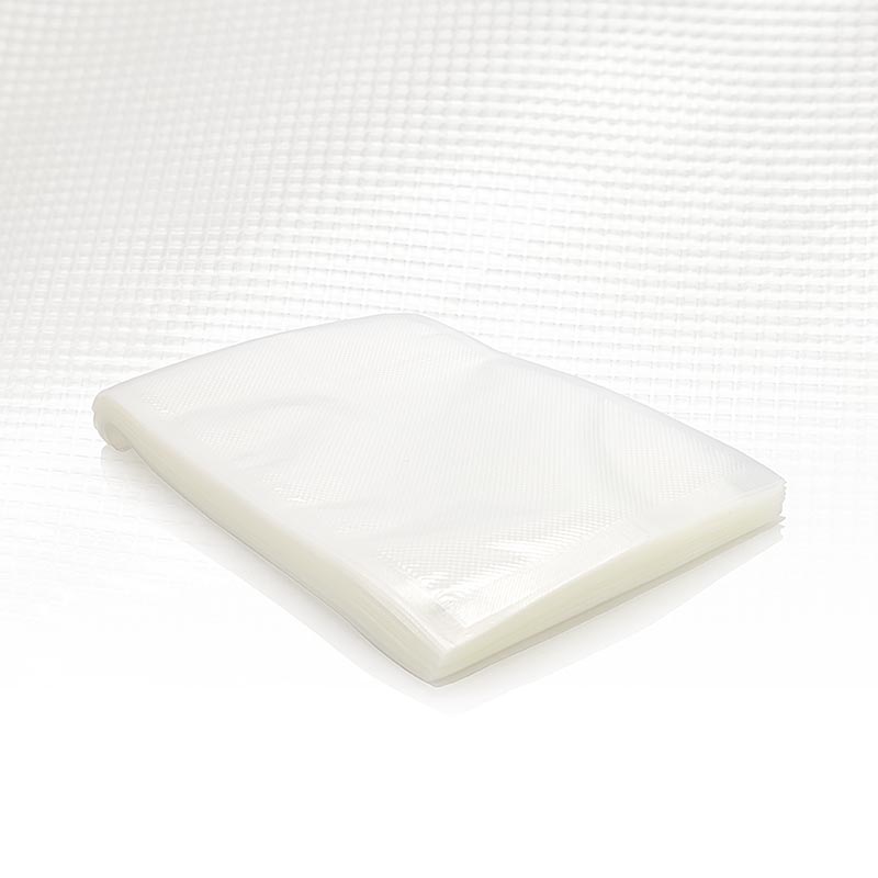 Sous-Vide Vakuumbeutel, kochfest bis 90° C, strukturiert, 16x25 cm, 50 St