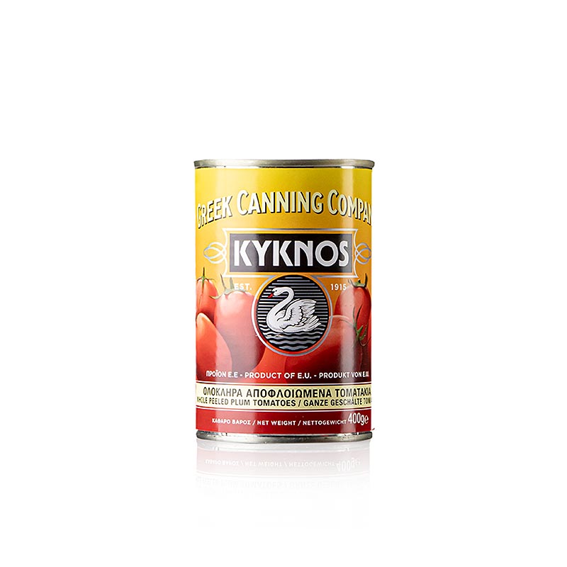 Kyknos - Geschälte Tomaten, ganz, Griechenland, 400 g