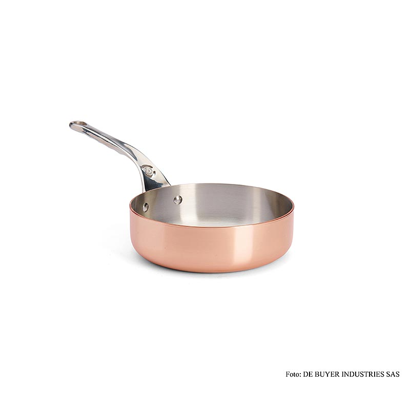 deBUYER "Prima Matera" Induktions Sauteuse, gerade, Kupfer-Edelstahl, ø 20cm, 1