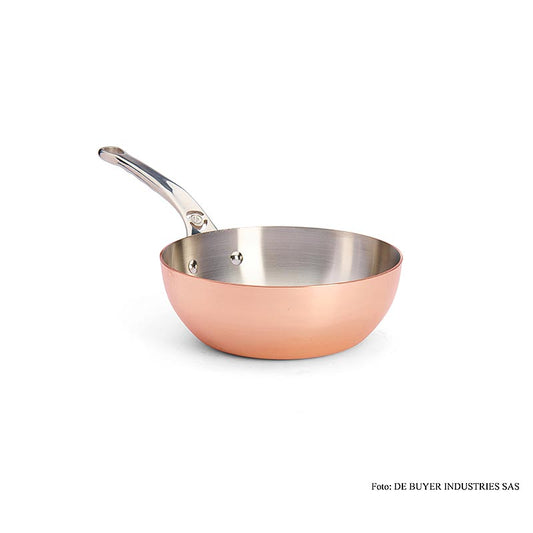 deBUYER "Prima Matera" Induktions Sauteuse, konisch, Kupfer-Edelstahl, ø 20 cm, 1 St