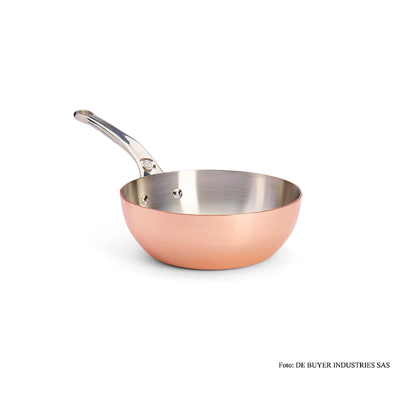 deBUYER "Prima Matera" Induktions Sauteuse, konisch, Kupfer-Edelstahl, ø 20cm, 1