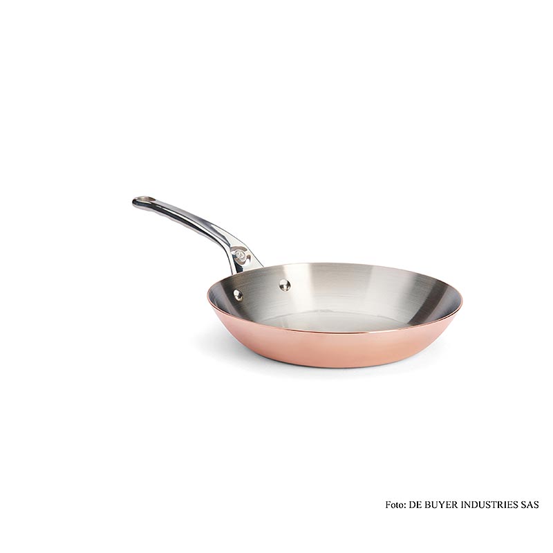 deBUYER "Prima Matera" Induktions Pfanne, rund, Kupfer-Edelstahl, ø 24cm, 1 St