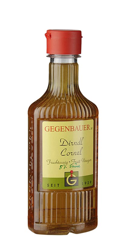 Gegenbauer - Frucht-Essig Dirndl - Kornelkirsche, 5% Säure, 250 ml