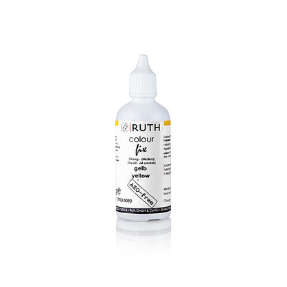 Lebensmittelfarbe Flüssig, gelb, 7702, Ruth, 90 g