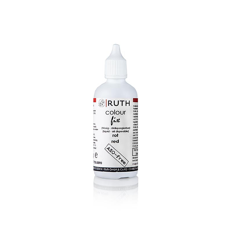 Lebensmittelfarbe Flüssig, rot, 7705, Ruth, 90 g
