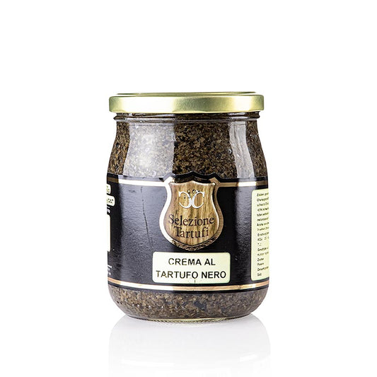 Trüffel-Sauce, mit Sommer- und Wintertrüffel, und Oliven, 500 g