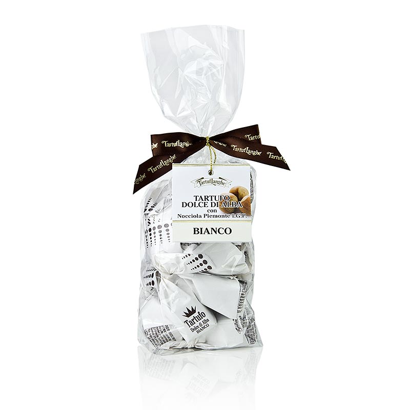 Tartuflanghe Trüffelpralinen - Dolce d´Alba, weiße Schokolade, ca. 14g, weiß, 200 g