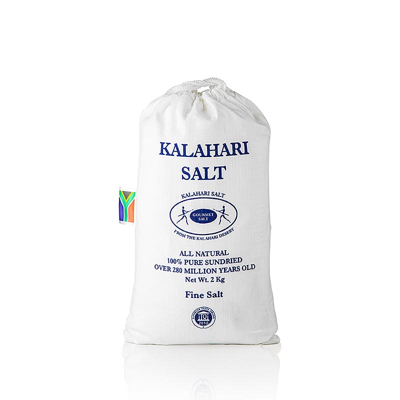Greenplan - Silver Crystal Salz aus der Kalahari, fein, 2 kg