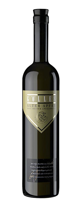 Alter Apfel - Edelbrand, 7 Jahre fassgelagert, 40% vol., Magnumflasche, Gölles, 1,5 l