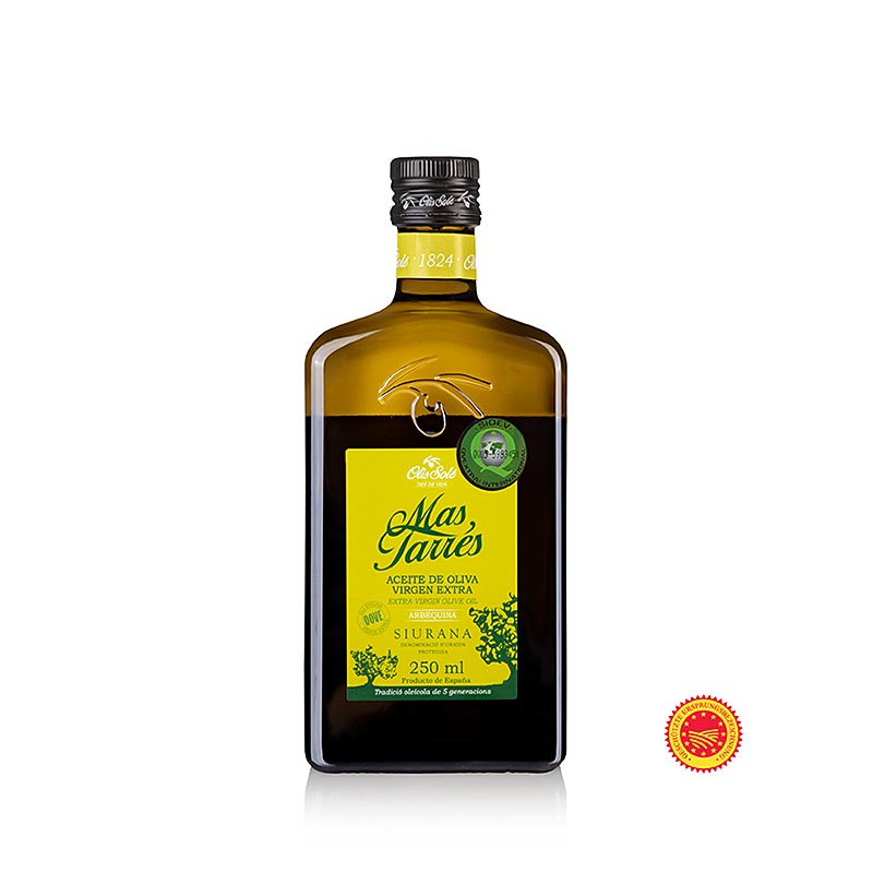 OLIS SOLE - Natives Olivenöl Extra, Mas Tarrés Oliva Verde, Arbequina, DOP/g.U. Siurana, 250 ml