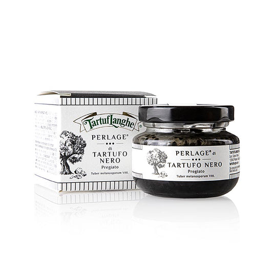 Tartuflanghe  Trüffel Kaviar - "Perlage di Tartufo", aus Wintertrüffelsaft, 50 g