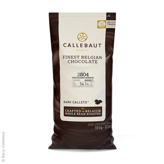 Zartbitterschokolade, Callets, dünnfliessend, 54% Kakao, 10 kg