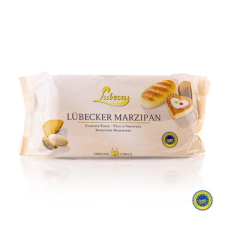 Lubeca - Roh-Marzipan g.g.A., MO MM, 52% Mittelmeermandeln, 1 kg