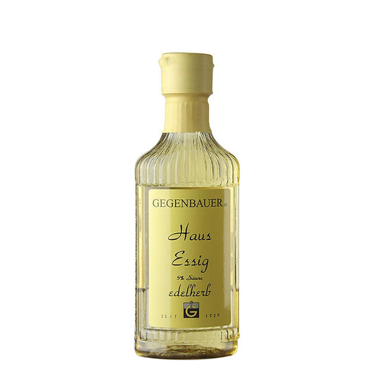Haus-Essig, edelherb, hell, 5% Säure, 250 ml
