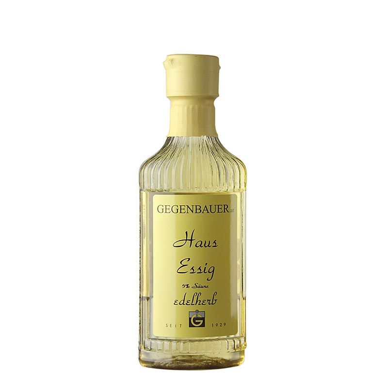 Gegenbauer - Haus-Essig, edelherb, hell, 5% Säure, 250 ml
