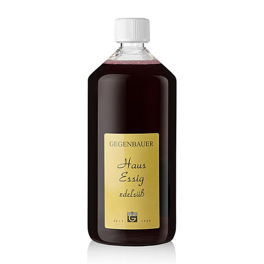 Haus-Essig, edelsüss, rot, 5% Säure, 1 L