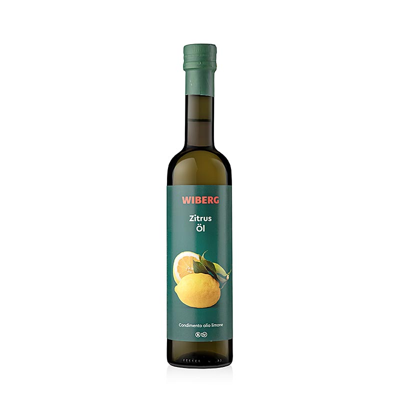 Wiberg Zitrusöl, kaltgepresst, Natives Olivenöl Extra mit Zitrusaroma, 500 ml